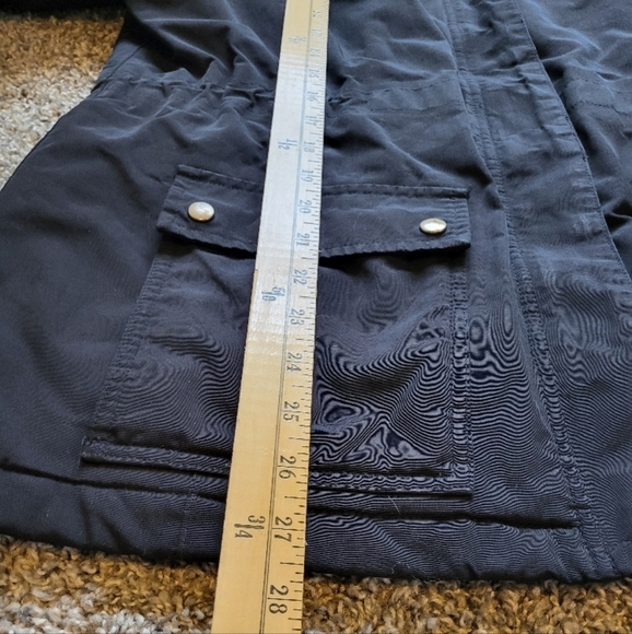 Lands' End Black Women's jacket size large 14-16 - Picture 12 of 13
